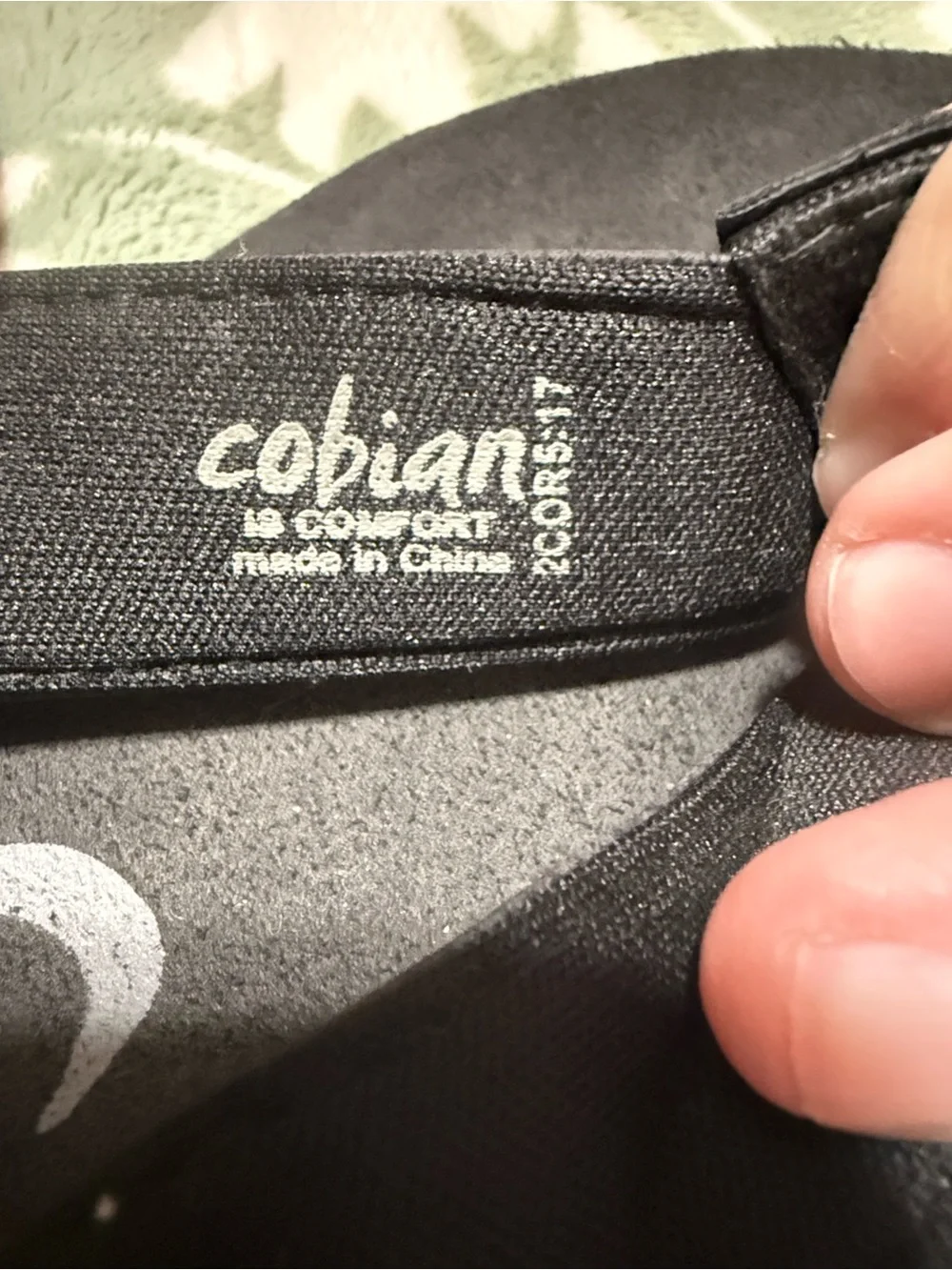 Cobian Black Men's Flip Flop Sandals